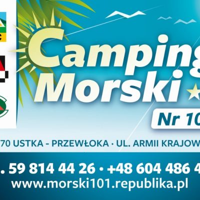 Projekt tablicy campingu 1600×1205 mm — PB Reklama