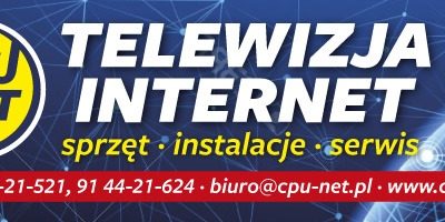 Projekt planszy reklamowej 400×125 cm — PB Reklama
