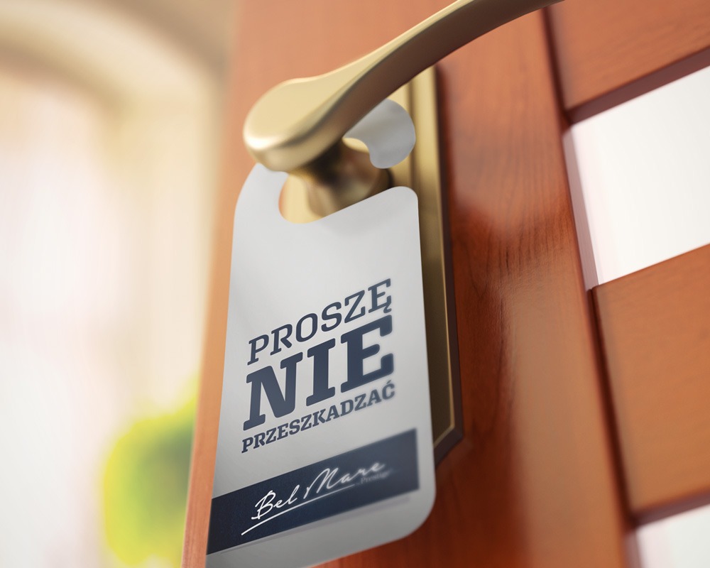 Projekt i realizacja zawieszki hotelowej — PB Reklama